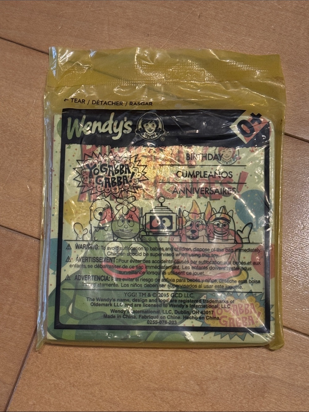Wendy’s Yo Gabba Gabba! Birthday Book